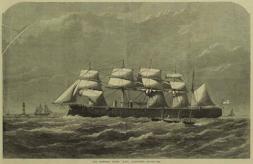 HMS Northumberland 1866