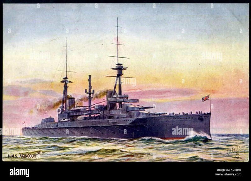 Линкор HMS "Agincourt"