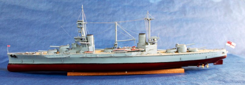 Модель линкора Эджинкорт