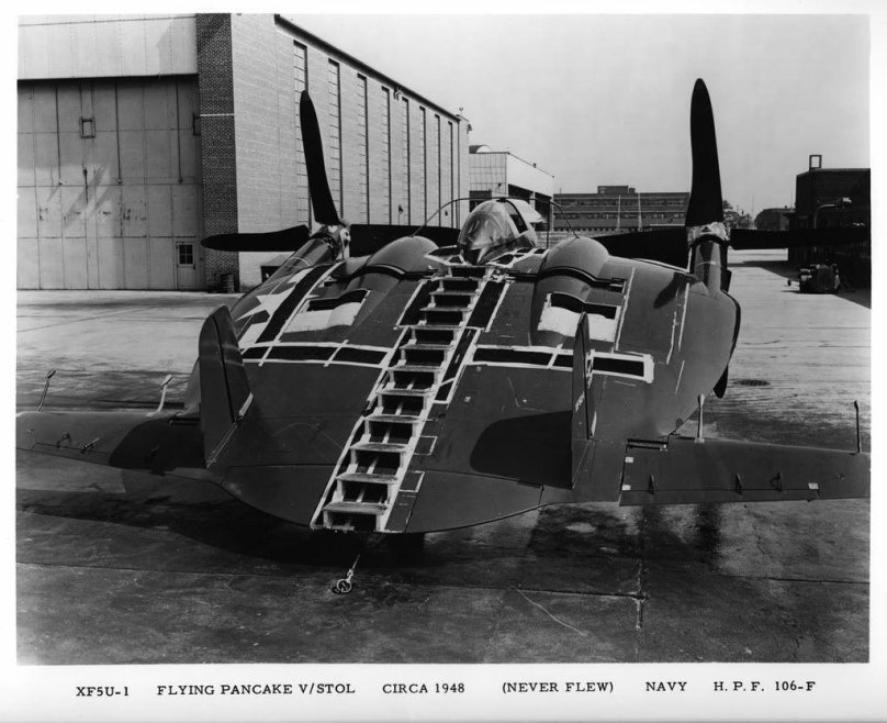 Chance-Vought xf5u Pancake