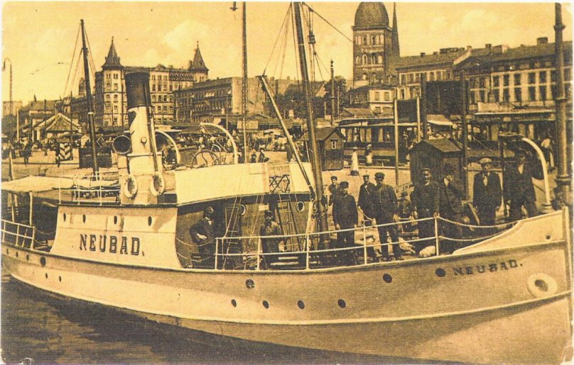 Пароход ТРАНСБАЛТ