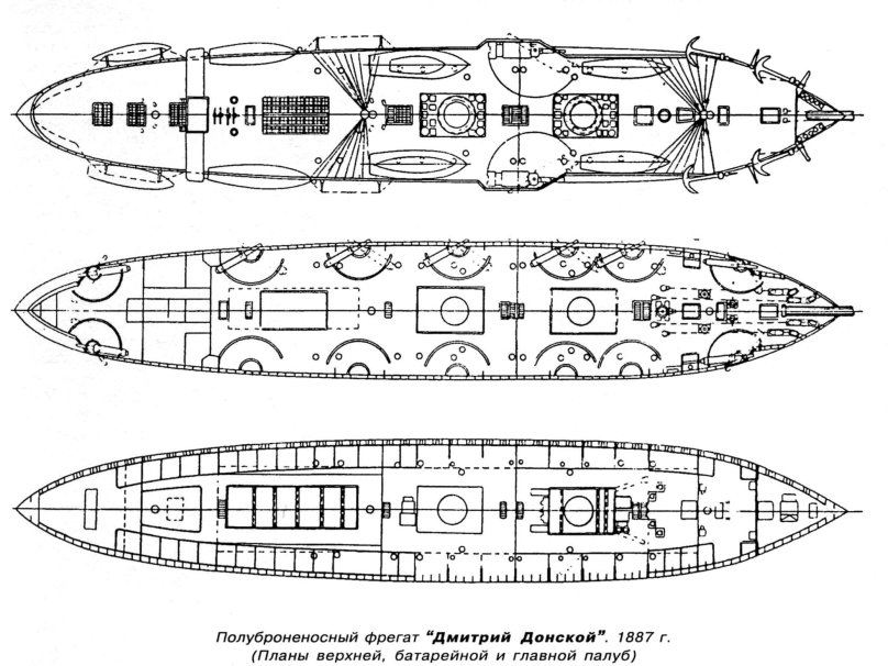 Броненосный крейсер-Фрегат Дмитрий Донской