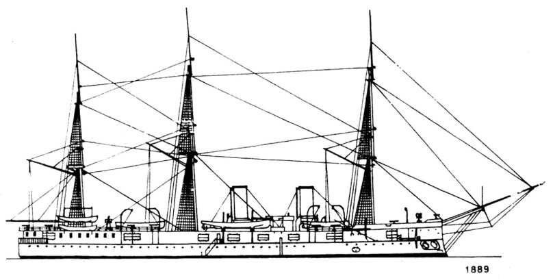 Броненосный крейсер Владимир Мономах