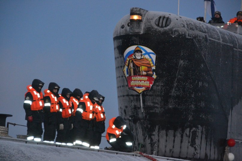 Атомная подводная лодка Владимир Мономах