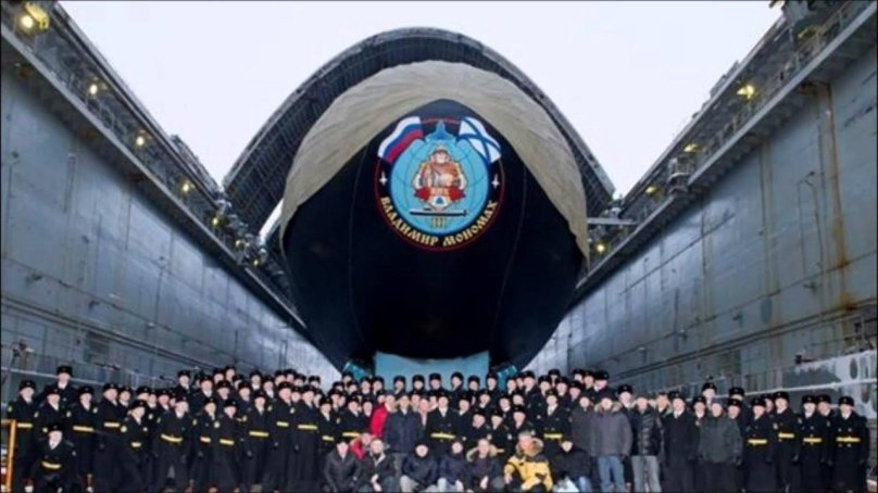 Атомная подводная лодка Владимир Мономах