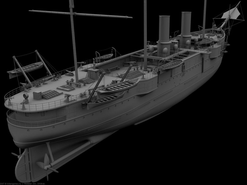 Броненосный крейсер Владимир Мономах