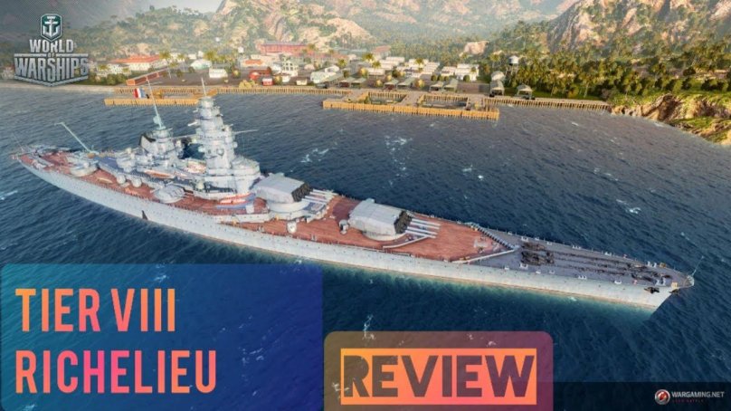Линкор Ришелье в World of Warships