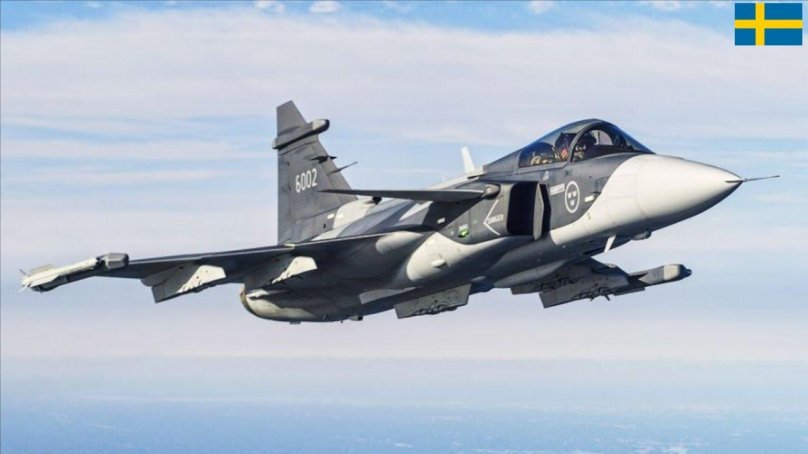 Jas Gripen 39e Saab самолет