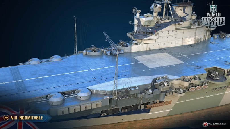 Indomitable авианосец