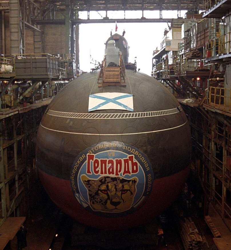 Подводная лодка гепард проект 971