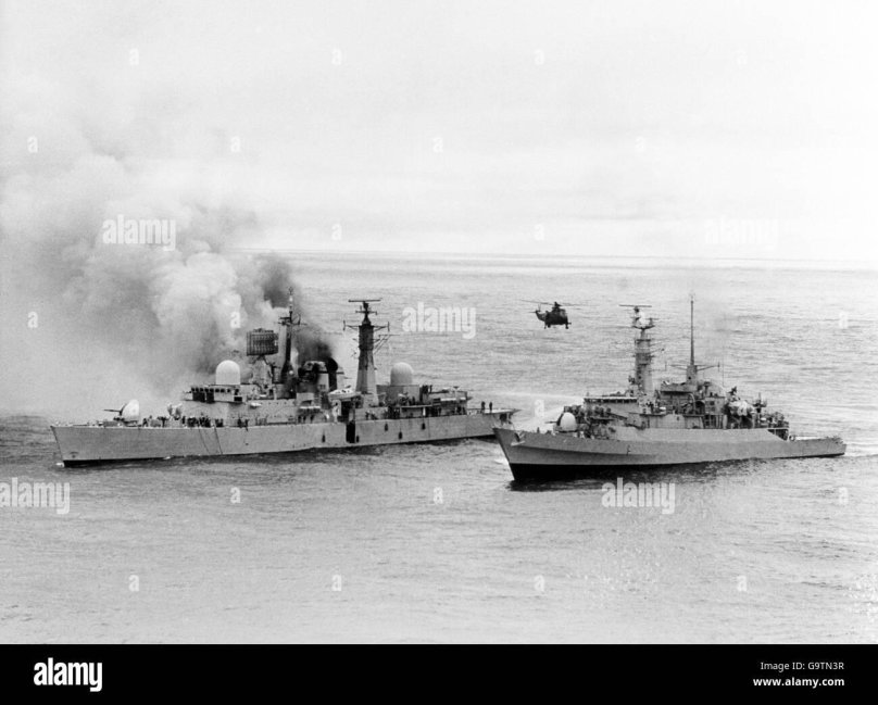 Эсминец Шеффилд Фолкленды