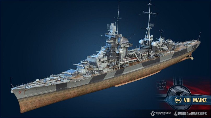 Крейсер Майнц варшипс