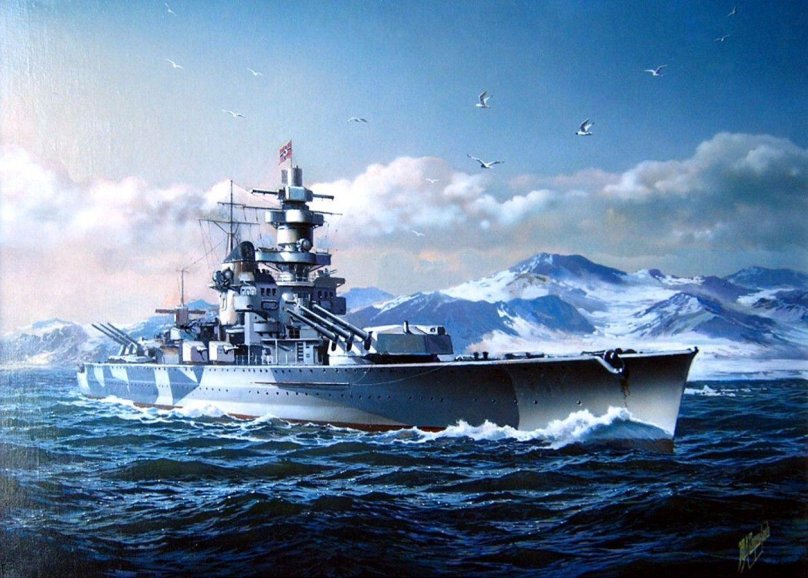 Линкор Адмирал Шеер