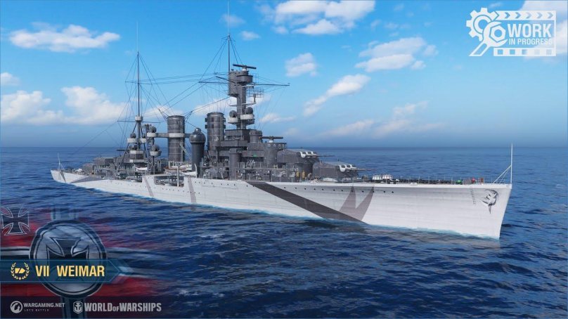 Крейсер Зигфрид в World of Warships