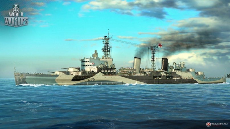 Крейсер Белфаст World of Warships