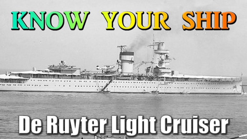 HR_MS_de Ruyter чертежи