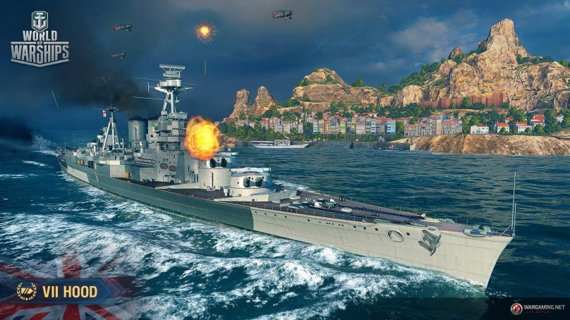 Линкор HMS Hood