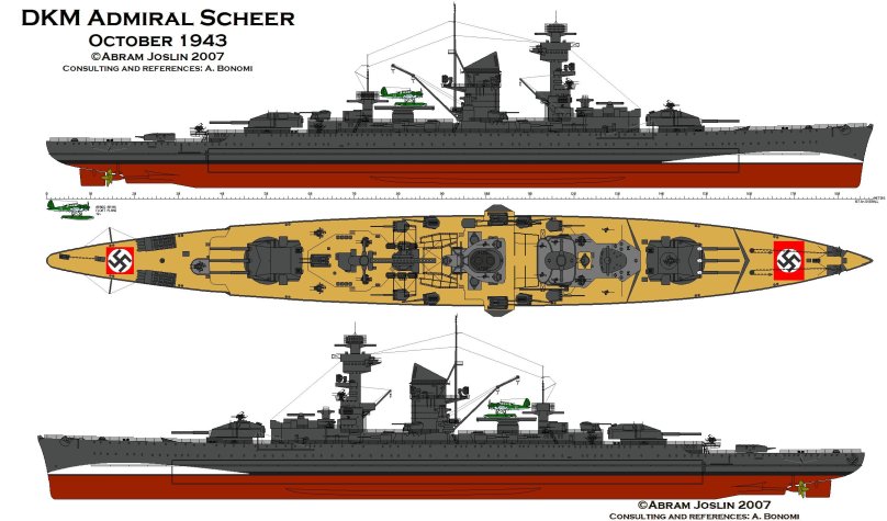 Тяжёлый крейсер Адмирал Шеер
