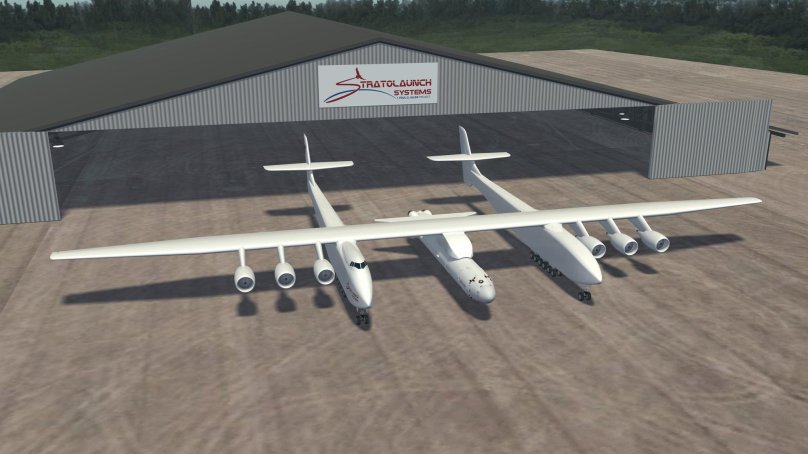 Самолет Stratolaunch model 351