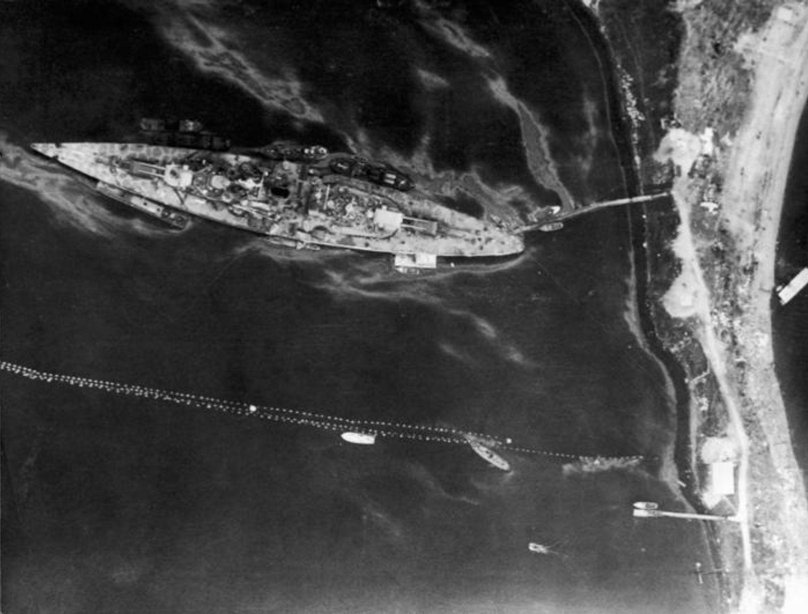 Тирпиц линкор гибель