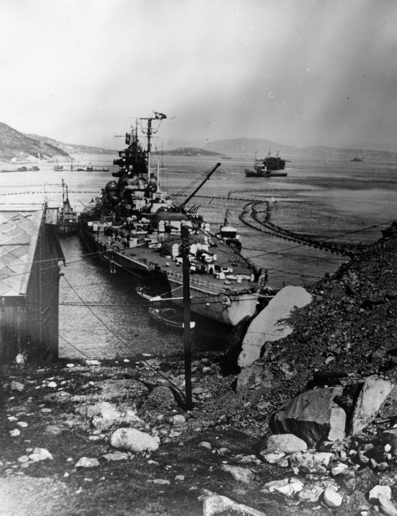 Тирпиц линкор гибель