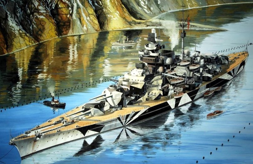 Линкоры «бисмарк» и «Тирпиц»