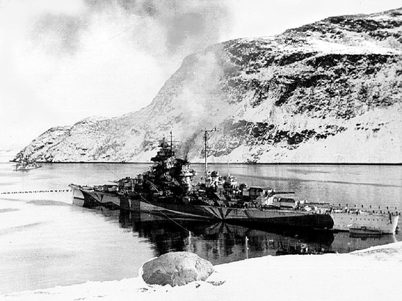 Немецкий линкор Тирпиц