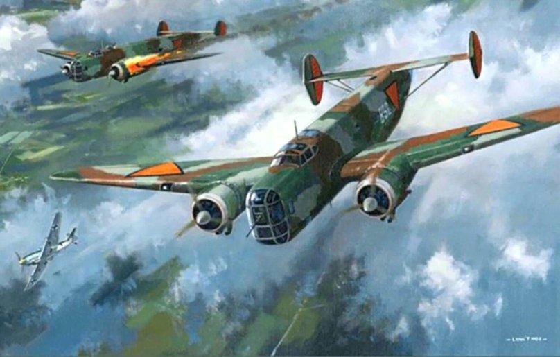 Фоккер самолет второй мировой войны