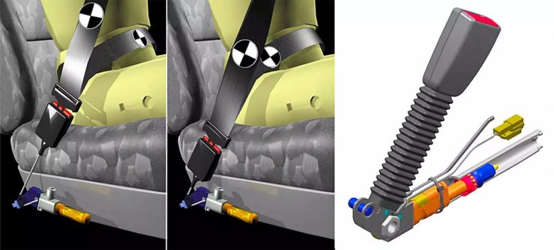 Преднатяжитель ремня безопасности БМВ е39