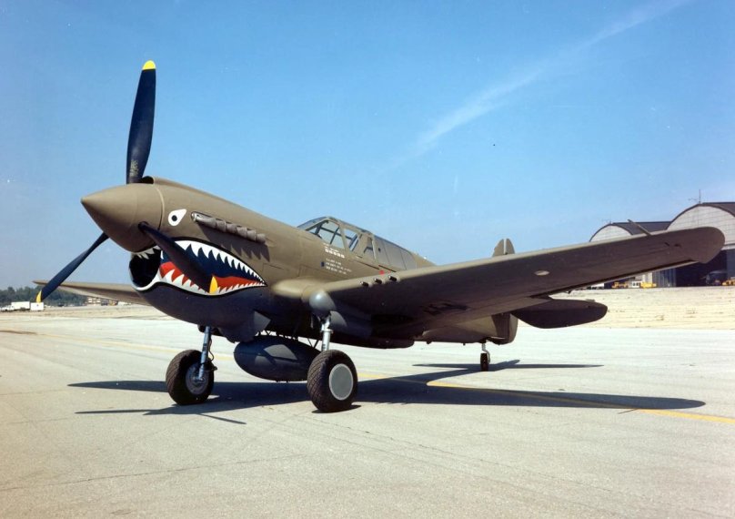 Curtiss p-40e Warhawk