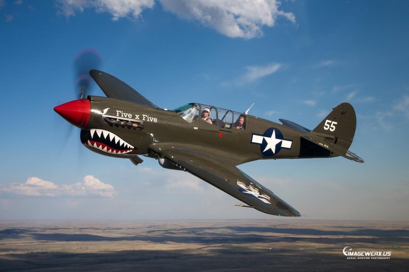 Curtiss p-40e Warhawk