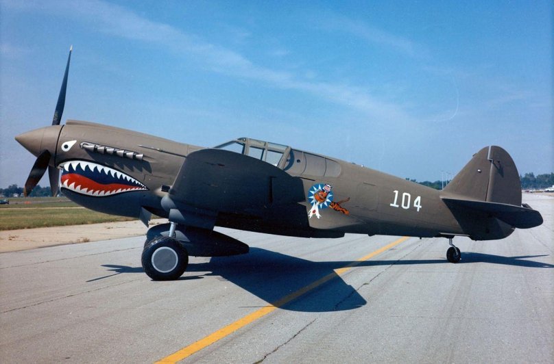 Curtiss p-40e Warhawk