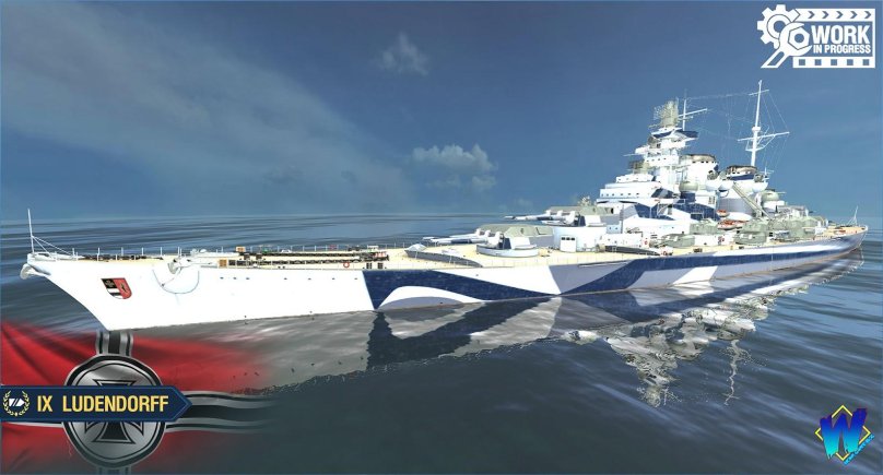 Линкор Поммерн World of Warships