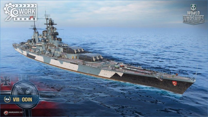 Линкор один World of Warships