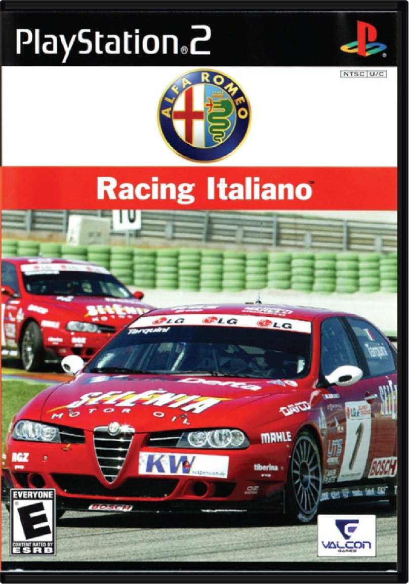 Alfa Romeo Racing italiano ps2