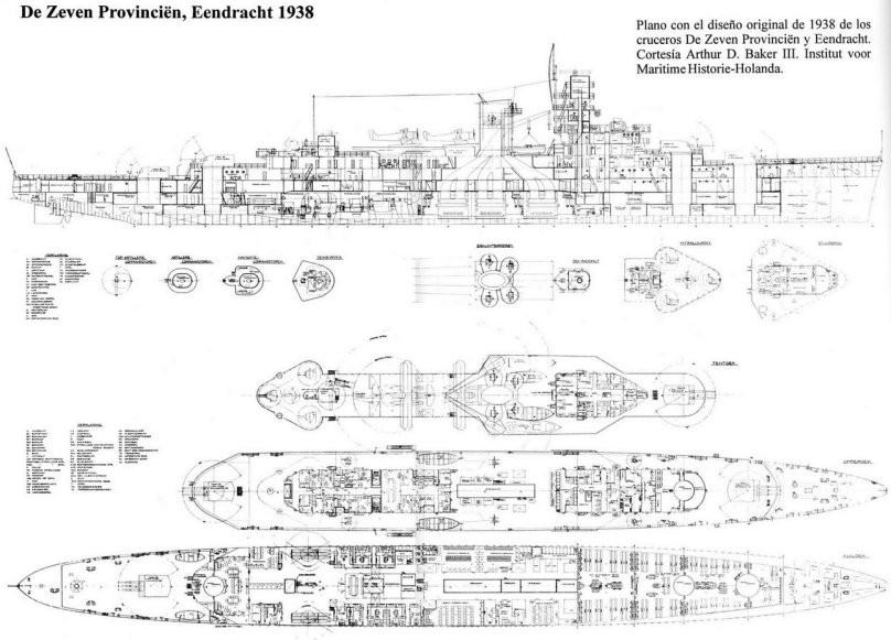 Чертежи zeven Provincien