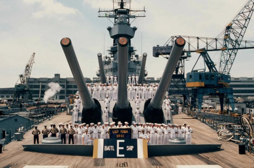 USS Iowa BB-61