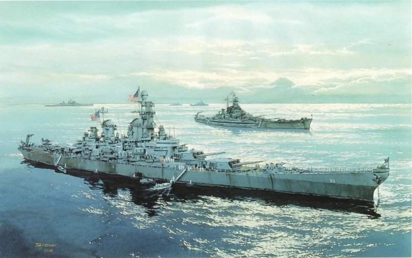 Миссури линкор 1944