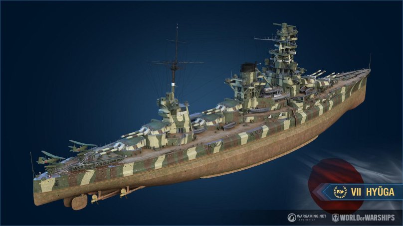 Hyuga Battleship