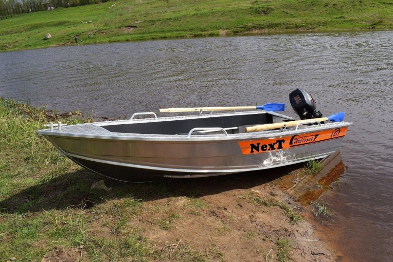 Алюминиевая лодка Wellboat-37