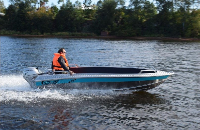 Алюминиевая лодка newstyle-430