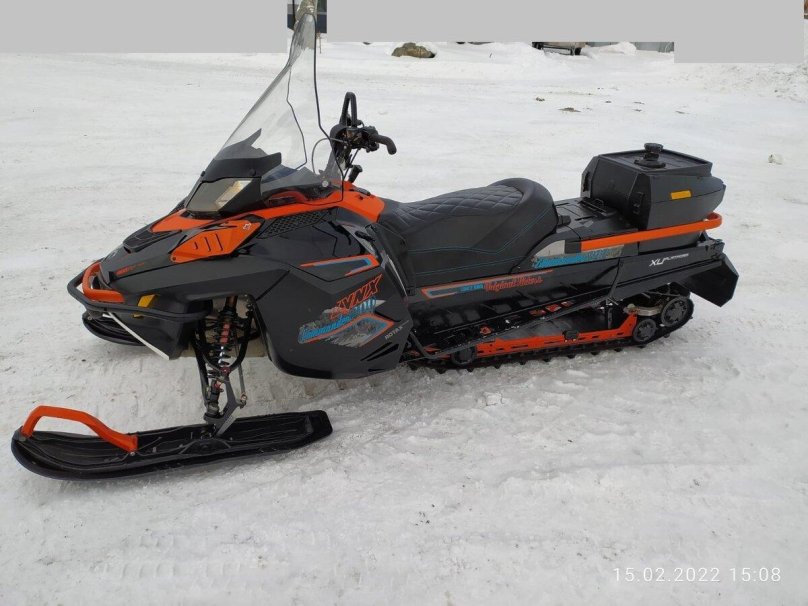 Канадский снегоход