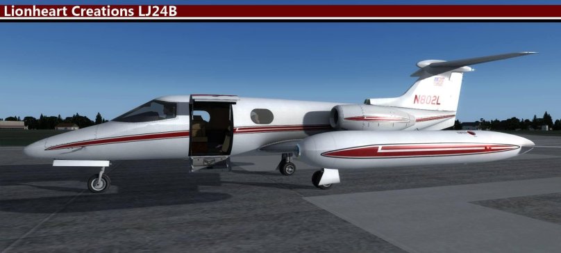 FSX Learjet 24
