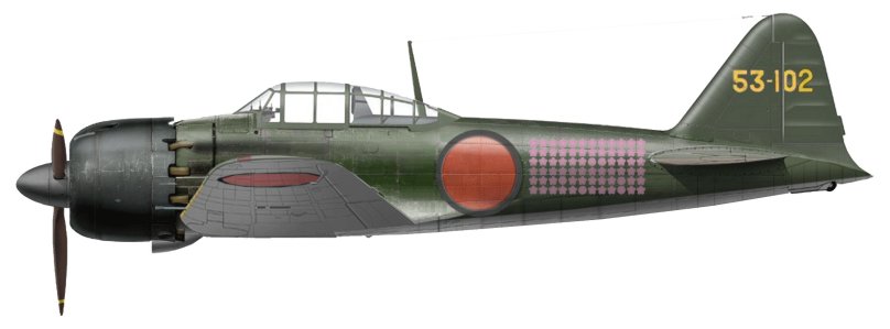 Мицубиси a6m Зеро