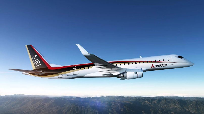 Самолет Митсубиси MRJ