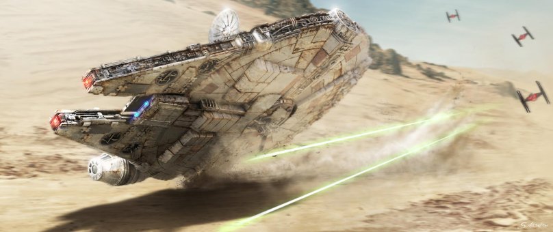 Тысячелетний Сокол Звездные войны