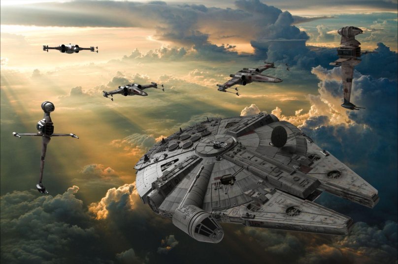 Звёздные войны Тысячелетний Сокол арт