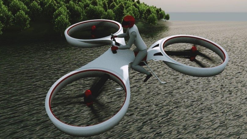 Летающий велосипед