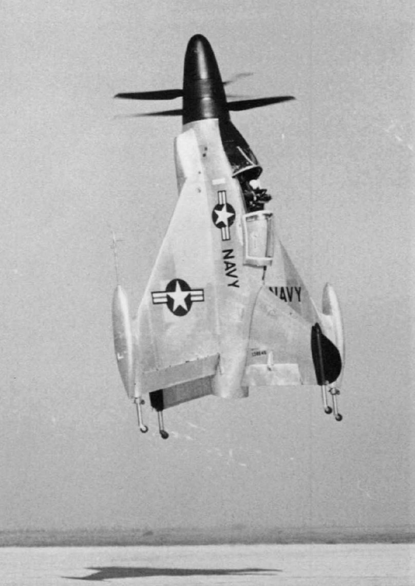 Самолёт СВВП - XFY-1 Pogo (Convair)