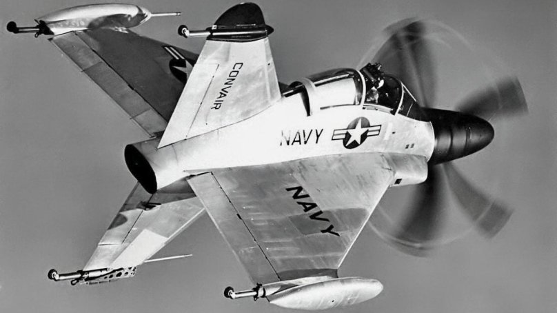 Самолёт СВВП - XFY-1 Pogo (Convair)